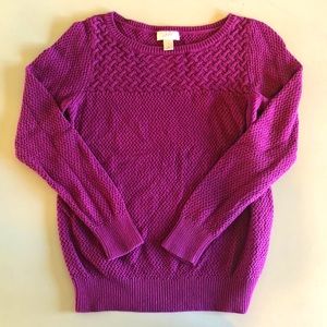 LOFT Medium fuschia purple sweater